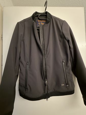 Woolrich Jacke schwarz Gr. S Übergangsjacke/ Windjacke