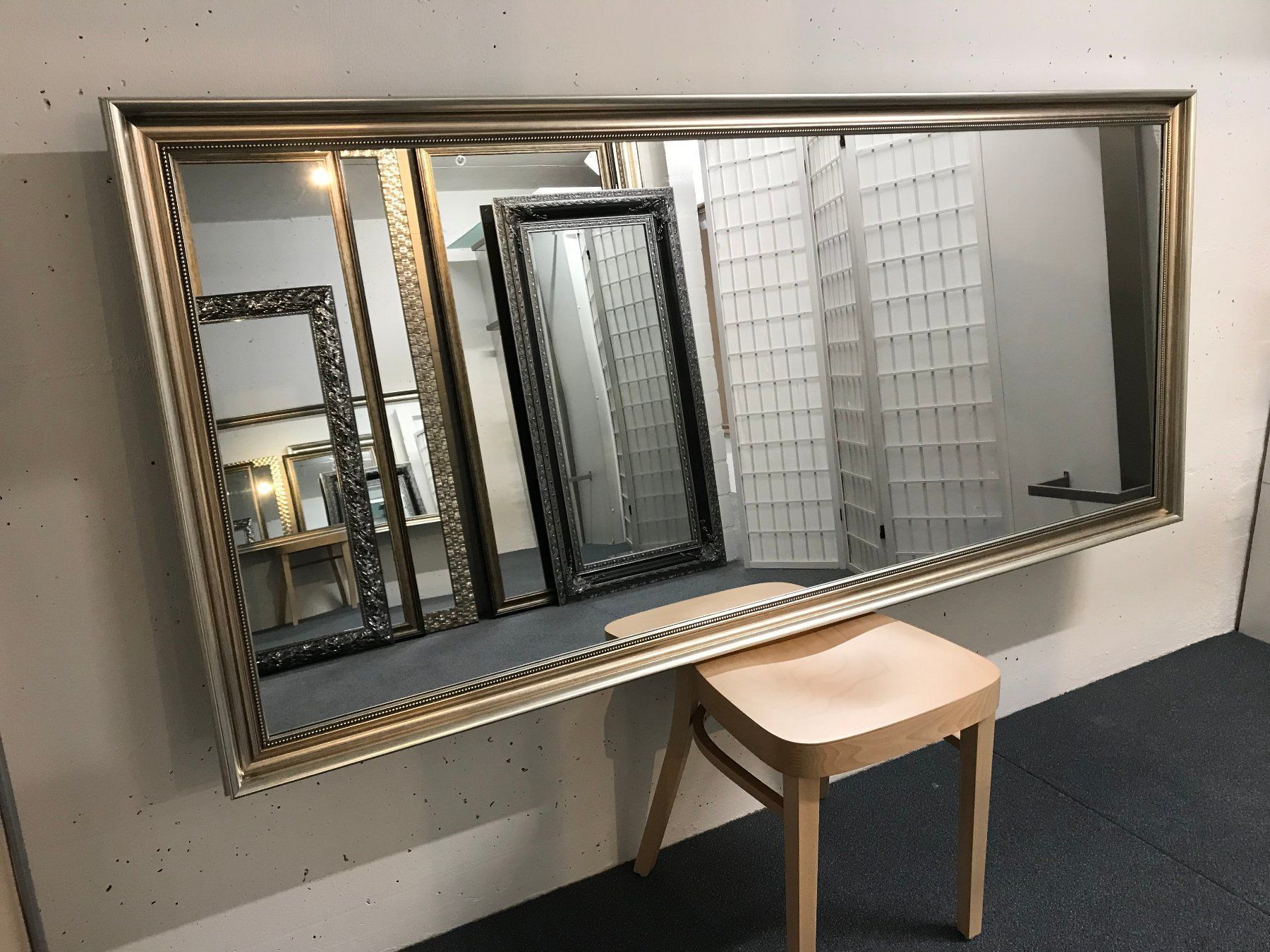 Specchi: Spiegel PRIA Rahmen silber 85 x 185 cm – Nuovo e nell'imballaggio originale da Unterentfelden venduto da moebelrufli 5