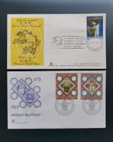 Vatikan Briefmarken 2 schöne FDC 1971 / 1973