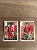 Panini Extra Sticker  DAVIES Gold/ HAKIMI Bronze