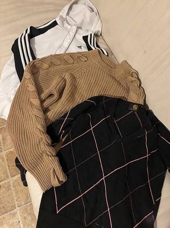 3x Pullover S