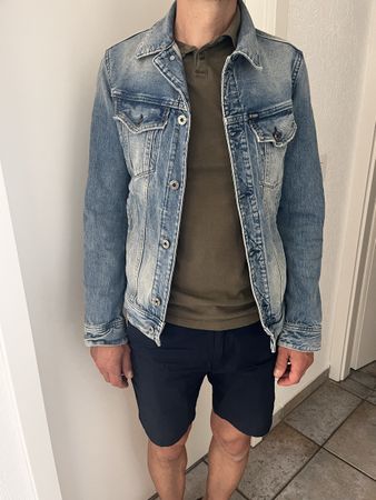 Replay Jeans Jacke Denim Grösse S