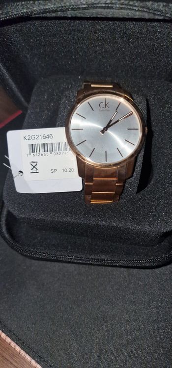 Calvin Klein Uhr k2g21646 gold Herren neu Kaufen auf Ricardo