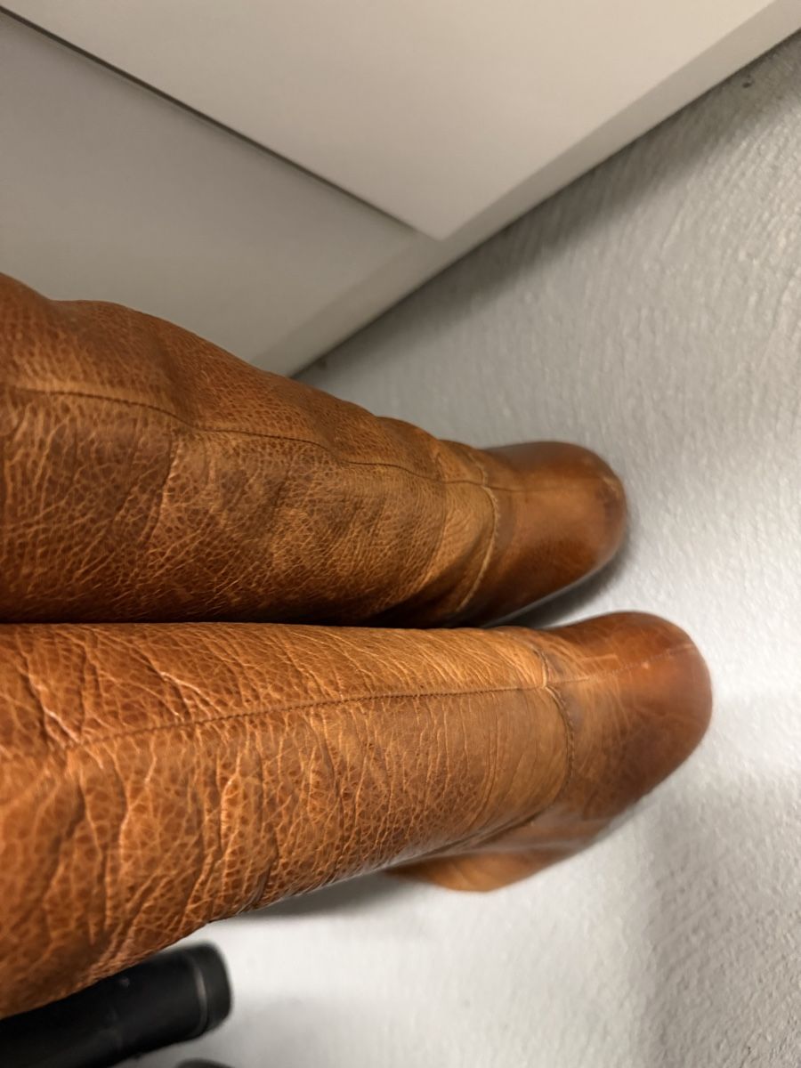 Damenschuhe: Leder Stiefel cognac Grösse 37 gebraucht – Gebraucht aus Küsnacht ZH von ToddyGinger 4