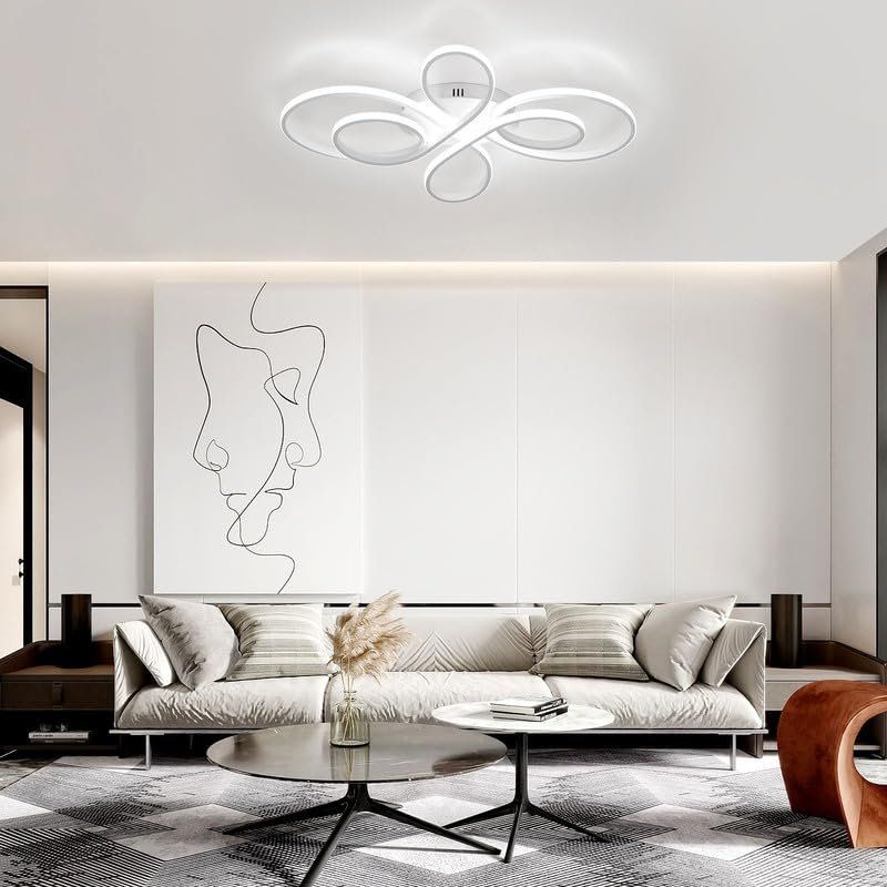 Lustres & lampes de plafonds: LED Deckenleuchte Deckenlampe Schmetterling 65W dimmbar – Neuf avec emballage d'origine à Basel par EchoPeak 1