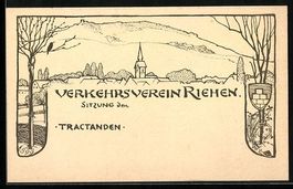 Litho Riehen, Verkehrsverein Riehen, Bli