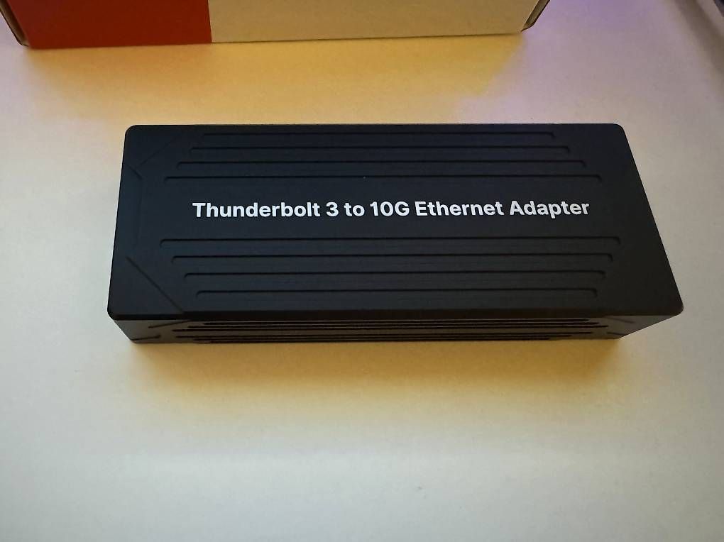 Unità & Adattatore: 10Gbit 10G Netzwerkkarte USB-C / Thunderbolt 3 – Nuovo e nell'imballaggio originale da Dübendorf venduto da lebe_bunter