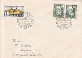 Sonderstempel S. 239 TdB Genève 1942