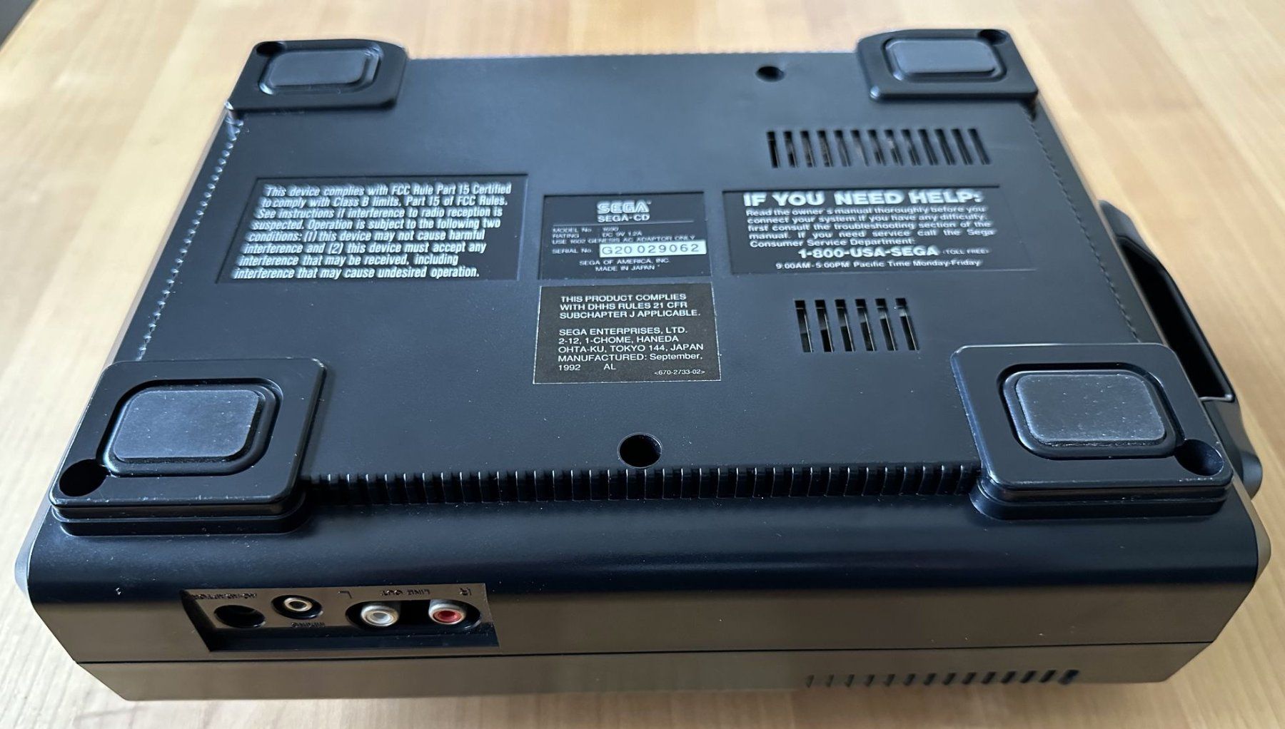 Sega Konsolen: Sega CD / Mega Drive Genesis / US Version / CDX Adapter – Gebraucht aus Stadel b. Niederglatt von  2
