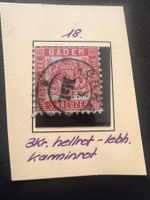 Altdeutschland Baden 1854  Mi18  gest. (2452)