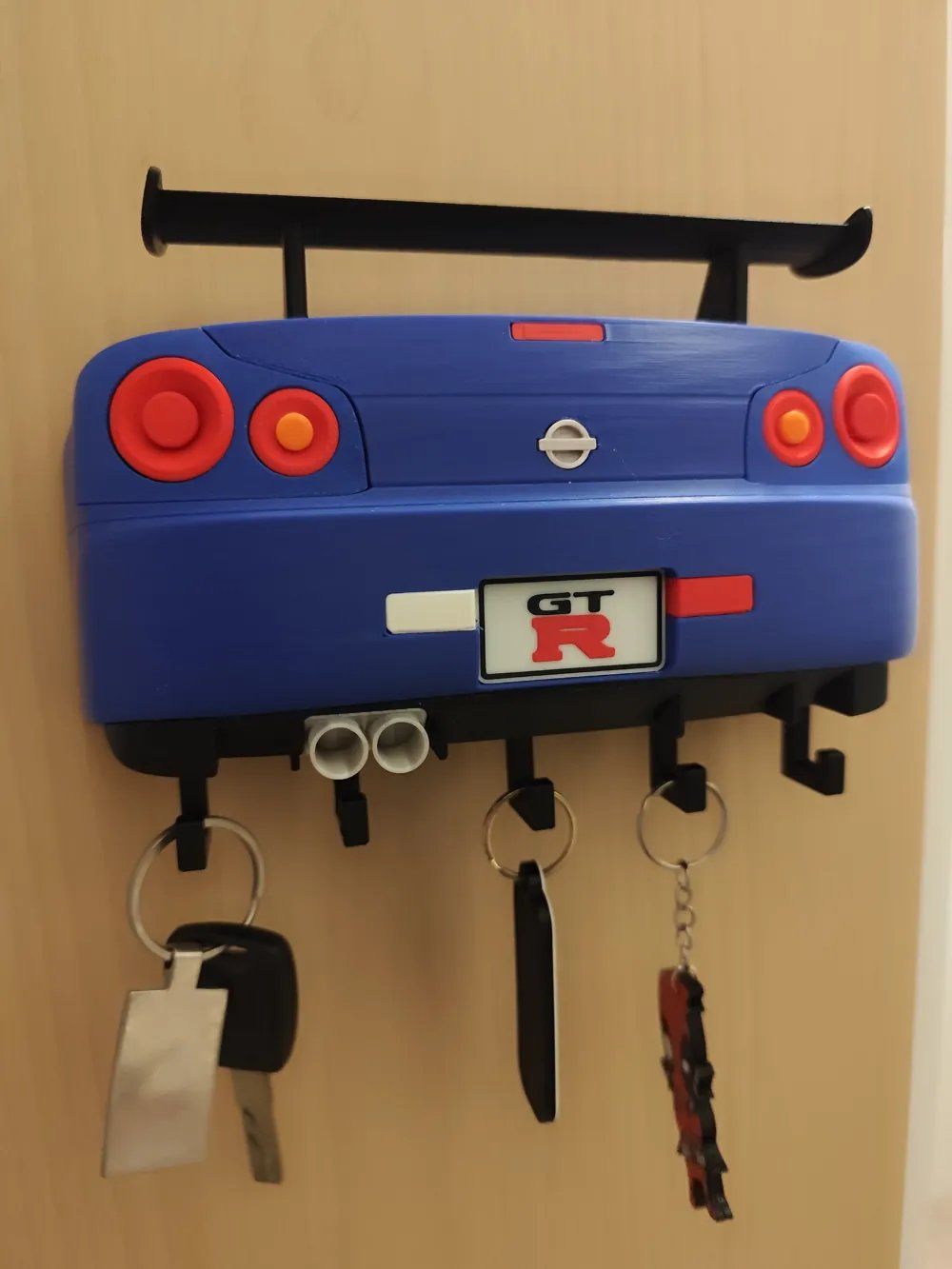 Schlüsselanhänger & - bänder: R34 GTR Schlüsselhalter – Neu (gemäss Beschreibung) aus Niederweningen von Wellington3D 1