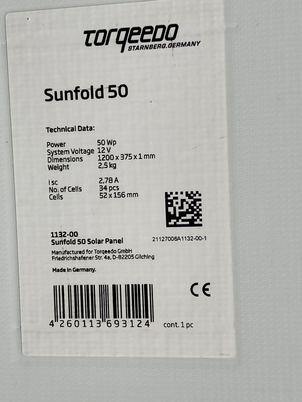 Solargeräte und Solarprodukte: Torqueedo Sunfold 50 Solarmodul – Neu (gemäss Beschreibung) aus Bremgarten b. Bern von fam_5hbs 2