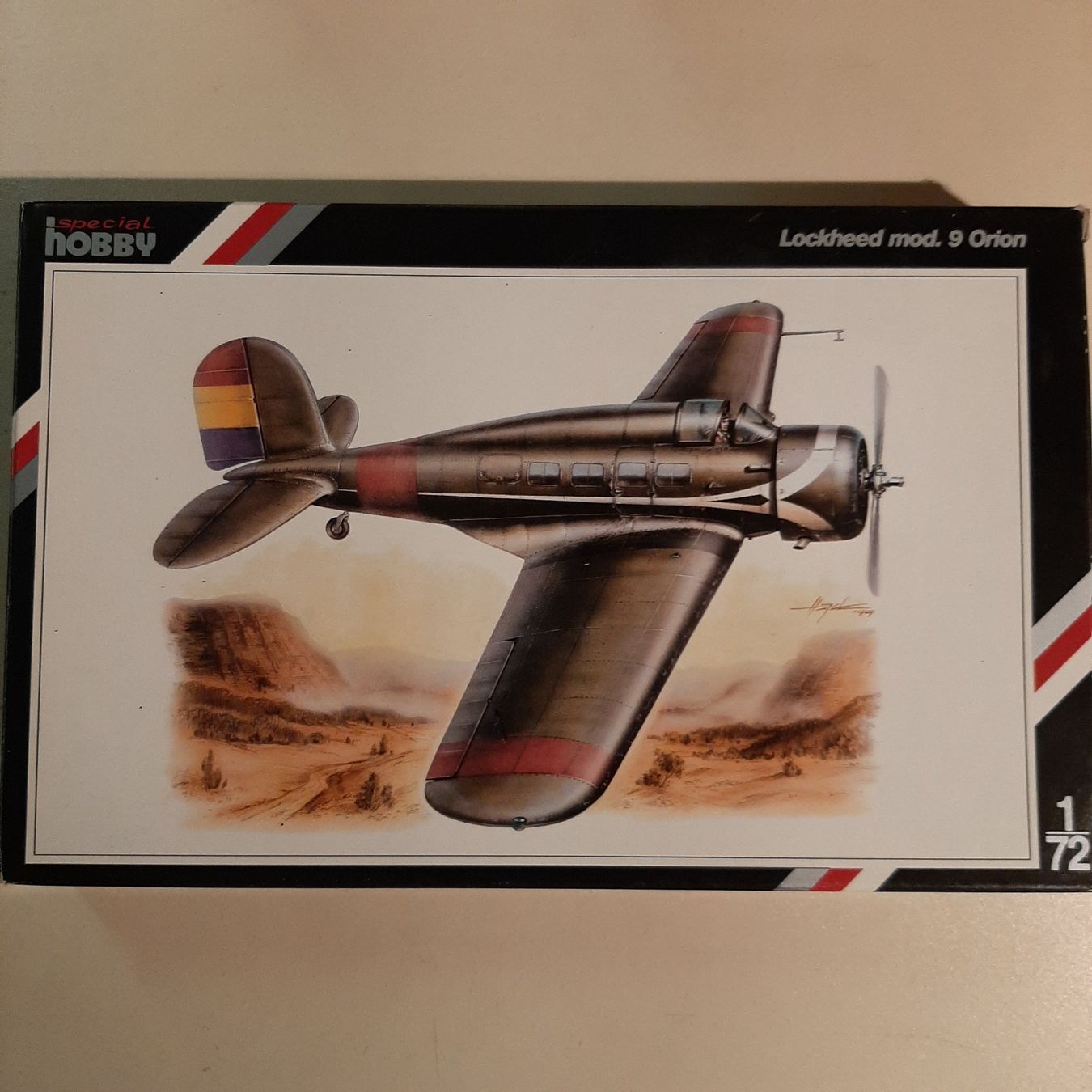 Lockheed Modellbausätze & Standmodelle: 1002 ... Lockheed Mod. 9 Orion ... Spezial Hobby 72019 – Neu (gemäss Beschreibung) aus Bonstetten von Benibanny59