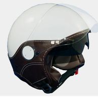 Vespa Djet Helm Trendy Vision (Weiss Glanz) ( XS )