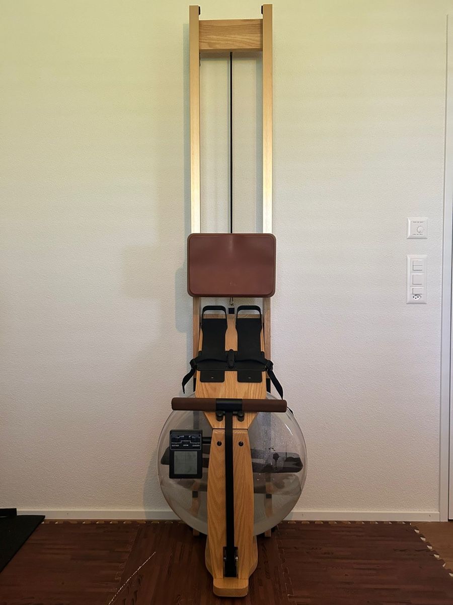 Schlauchboote, Kajaks & Kanus: WaterRower, Rudergerät aus Eichenholz , Marke Tweels – Gebraucht aus Jona von peter-lang 2