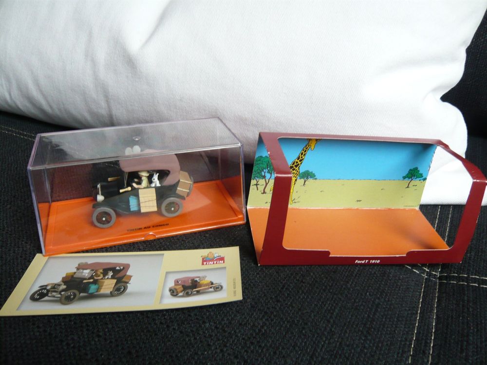 Tintin Voiture Pays De L'Or Noir N°53 - Hachette échelle 1:24 - Neuve Sous Boîte Avec Fascicule