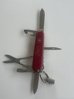 Victorinox Offiziersmesser rot mit Schere gebraucht(2S4)