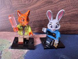 Zootopia buildable minifigures