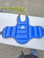 Protection Arts Martiaux Adidas-Bleu/Rouge-Comme Neuf!