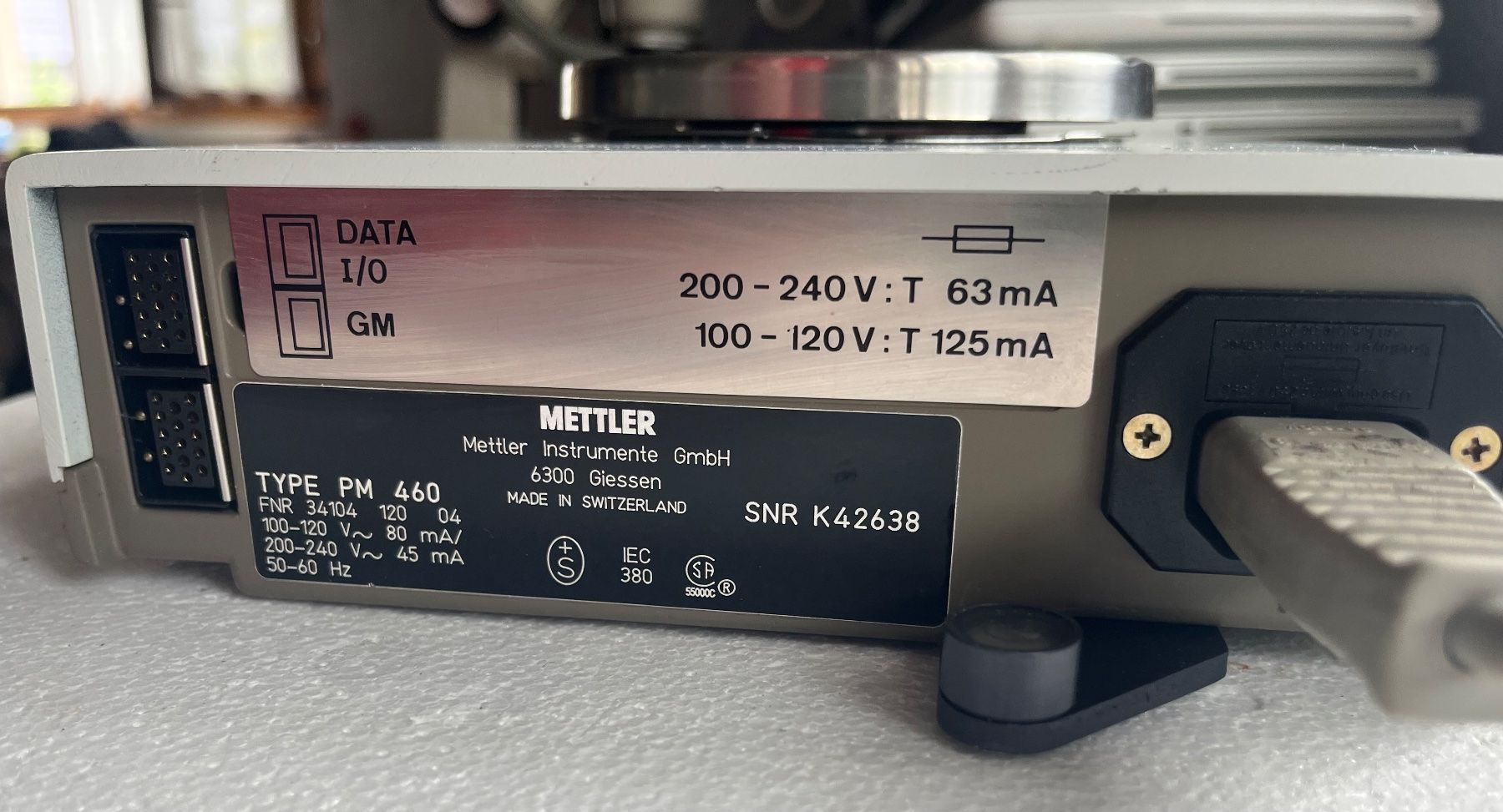 Mettler Toledo Laborzubehör: Balance de précision PM460 – Gebraucht aus Delémont von Cannonus 1