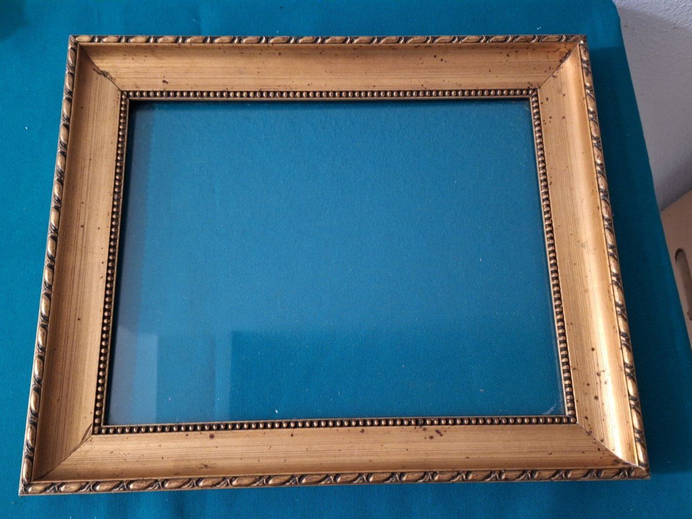 Cornici: Vintage Bilderrahmen gold mit Glas – Usato da Arlesheim venduto da shopradl 7