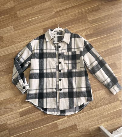 Oversized Flannel Shirt for winter and autumn
