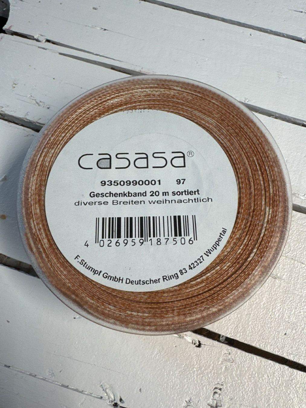 Nastri decorativi: Geschenkband "Tannenbäume" / P – Nuovo (secondo la descrizione) da Neukirch (Egnach) venduto da muolen 1