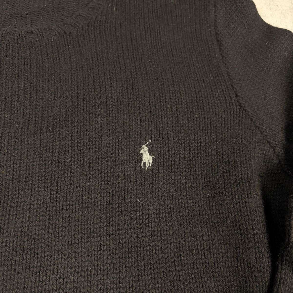 Polo Ralph Lauren Maglioni & Felpe: Pull en Maille Polo Ralph Lauren noir - Taille L – Nuovo (secondo la descrizione) da Neuchâtel venduto da aliceguins 3