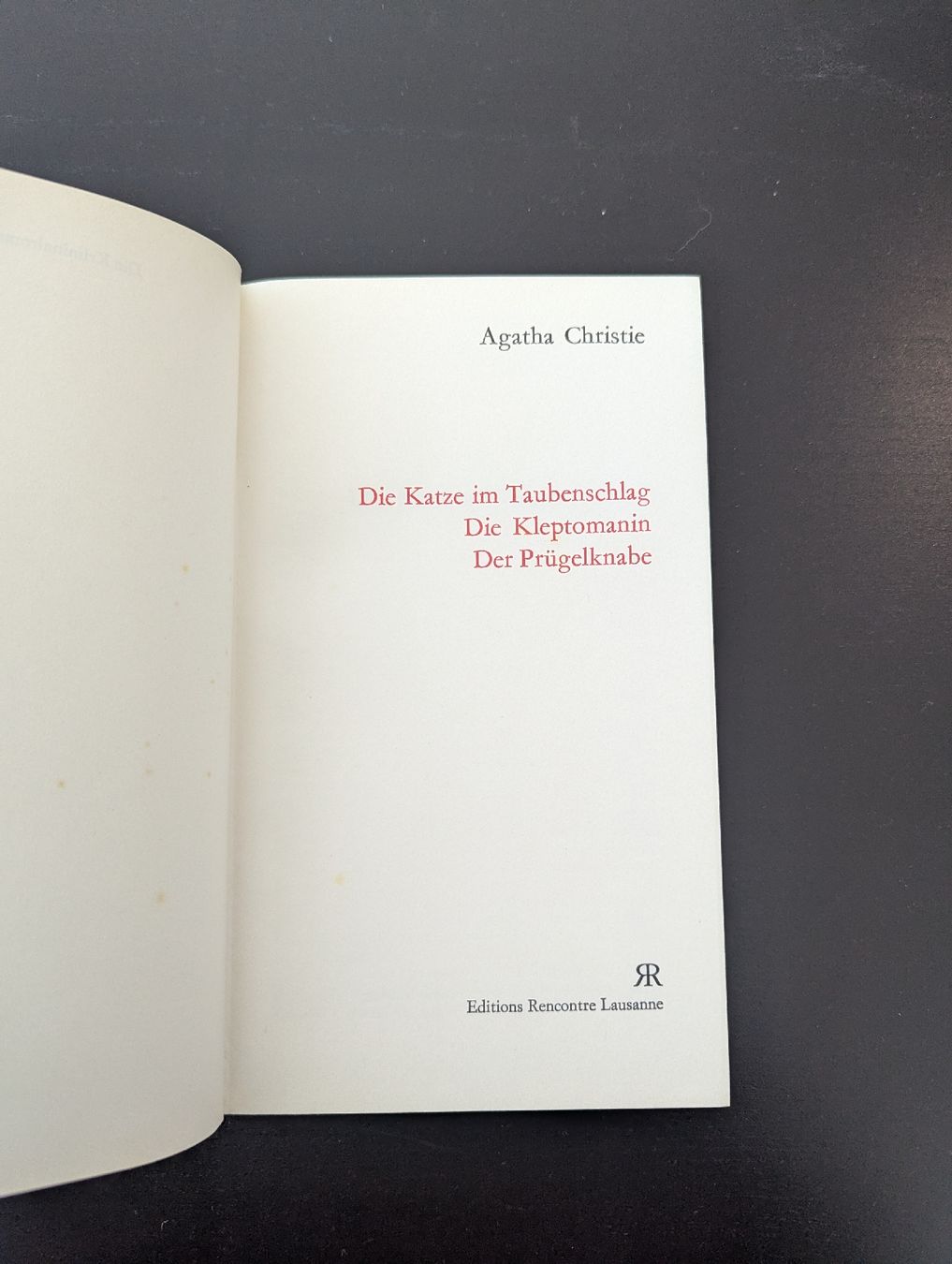 Libri: Kriminalromane Agatha Christie Band 21 – Usato da Niederurnen venduto da Pasc4le 3