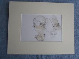 "Schizzi di Caffé" - Verkauf Sammlung Jürg Stamm - Zeichnung
