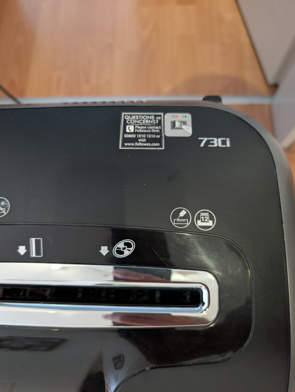 Fellowes Distruggi documenti: Aktenvernichter Fellowes 73Ci – Usato da Buchs ZH venduto da nudle10 7