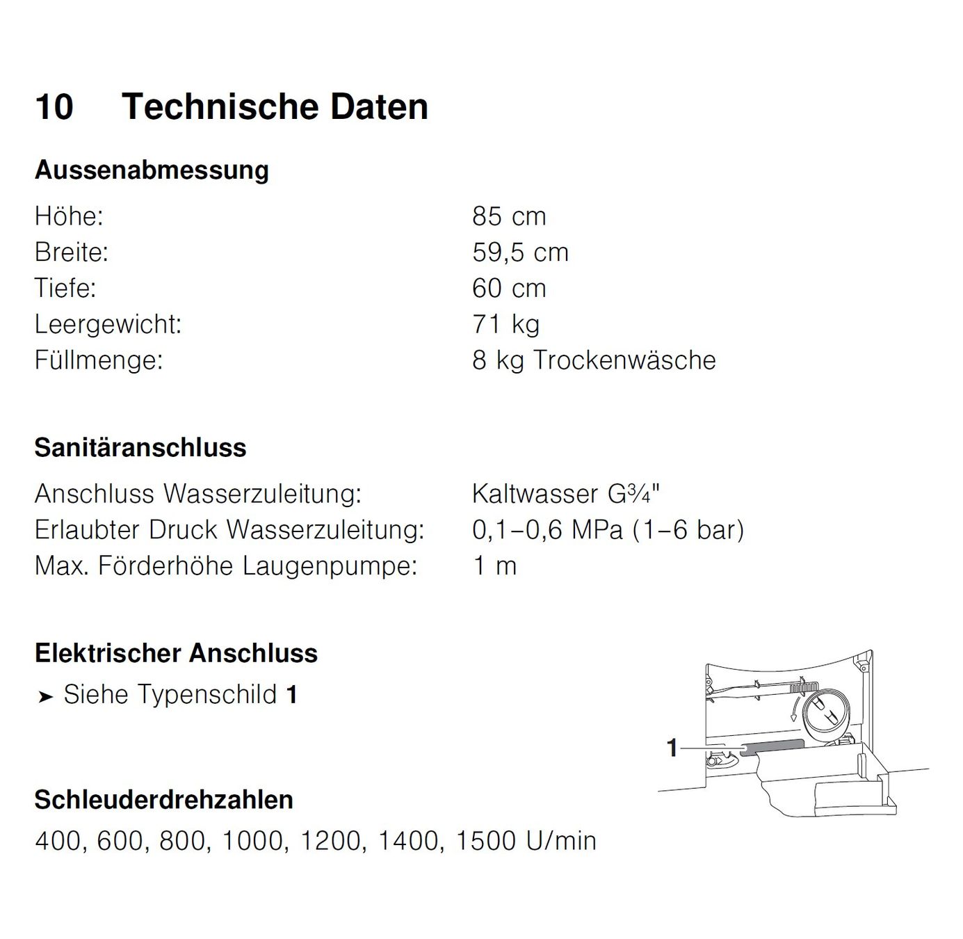 V-Zug Lavatrici: V-Zug Adora S Waschmaschine – Usato da St. Gallen venduto da barneys 3