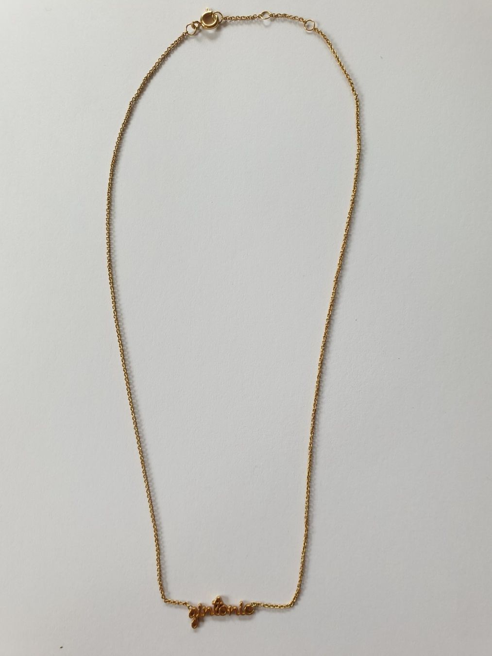 Catenine: Kette mit Logo gintonic – Usato da Leuggelbach venduto da Schreiner21 1