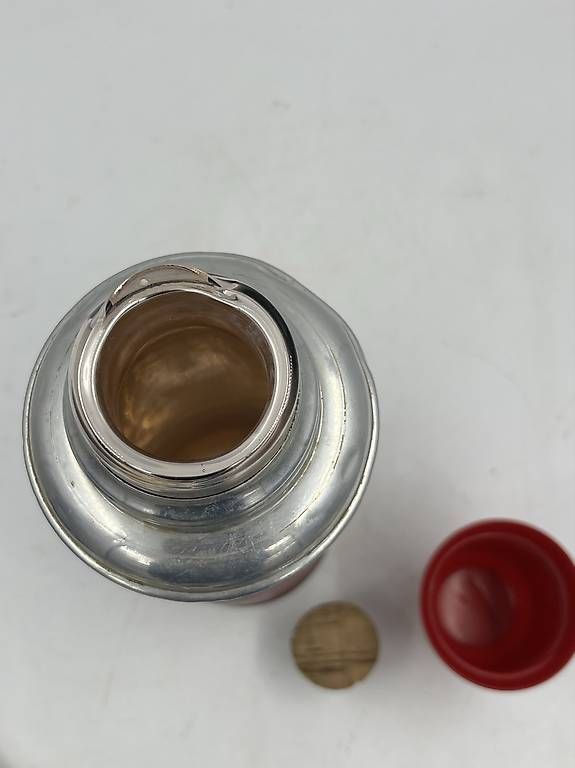 Borracce & Thermos: Thermos vintage rouge.  – Usato da Genève venduto da Eric1823 4