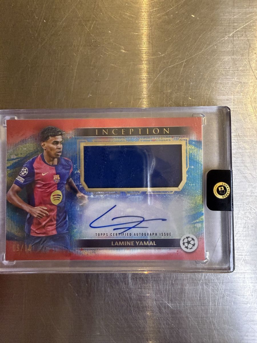 Topps Carte collezionabili: Lamine Yamal Autograph Patch 9/10 – Nuovo (secondo la descrizione) da Waldkirch venduto da Doreen3 5