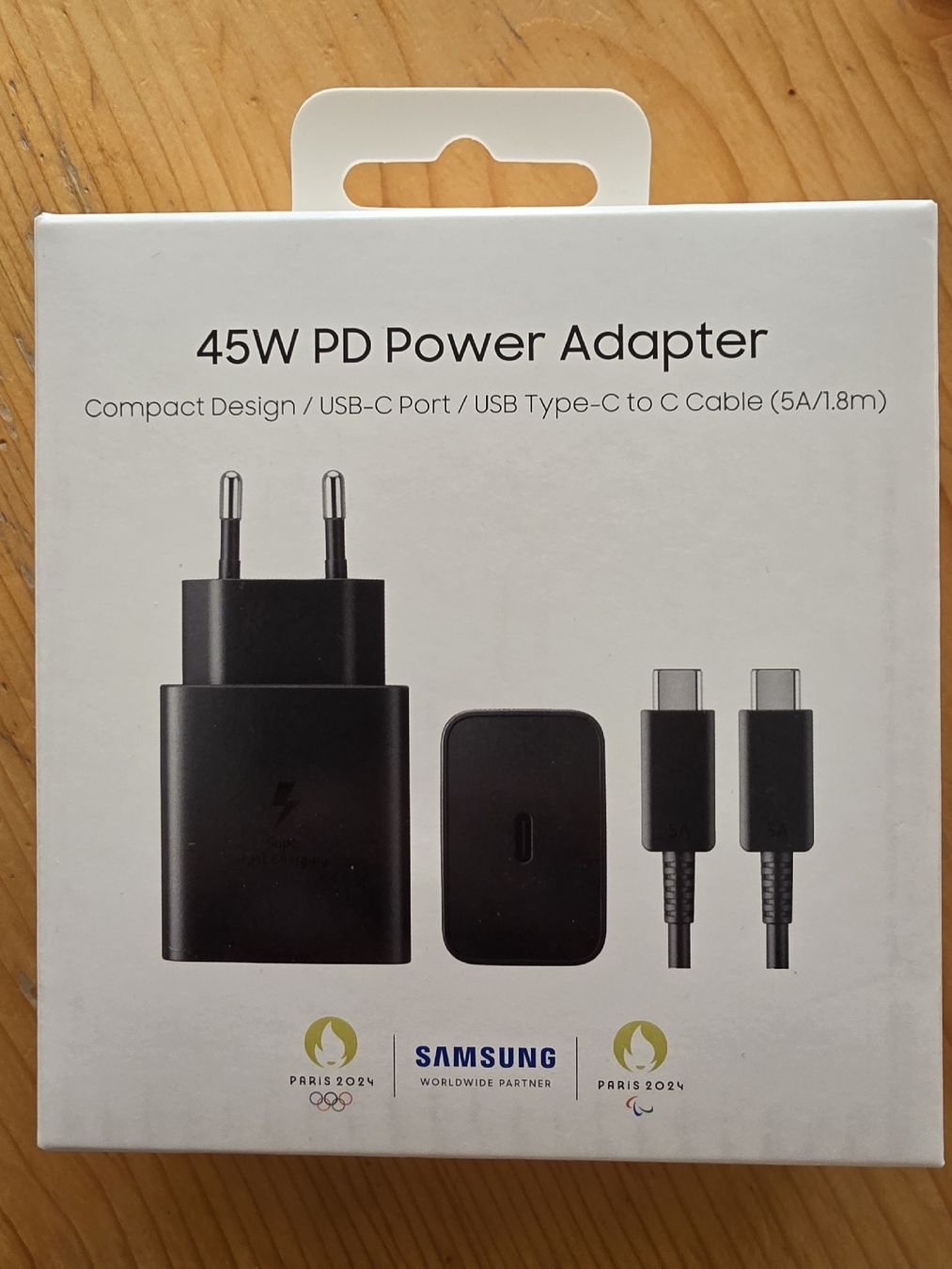 Samsung Caricabatterie: Samsung Netzteil 45W PD USB-C neu – Nuovo e nell'imballaggio originale da Zuoz venduto da engadinerbuab