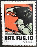 Soldatenmarke 2.WK, Füsilier Kp II/10, Wi Inf 119
