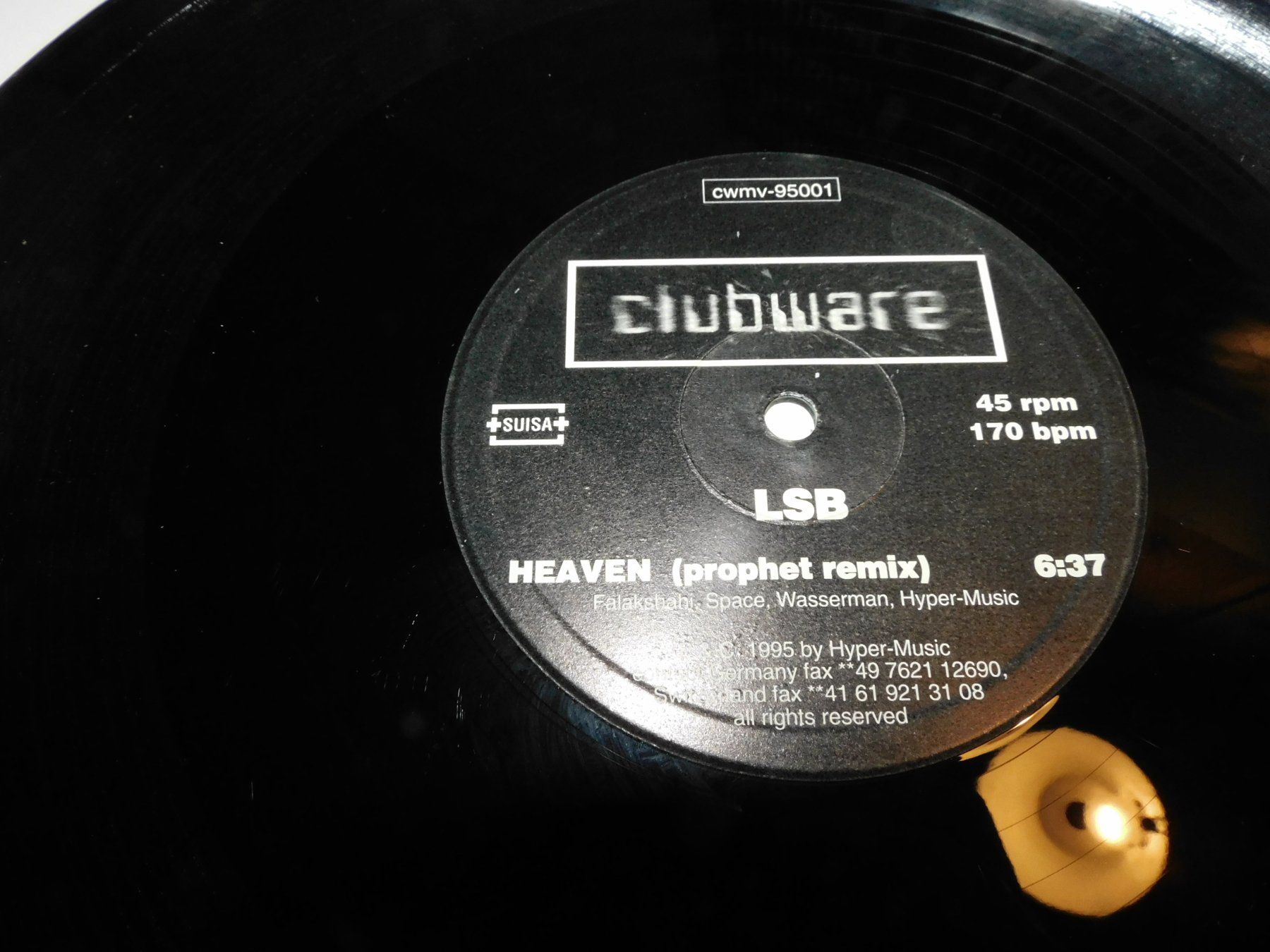 Schallplatten: LP Schallplatte Heaven Prophet Remix  - Trance House Techno – Gebraucht aus Sursee von 76 4