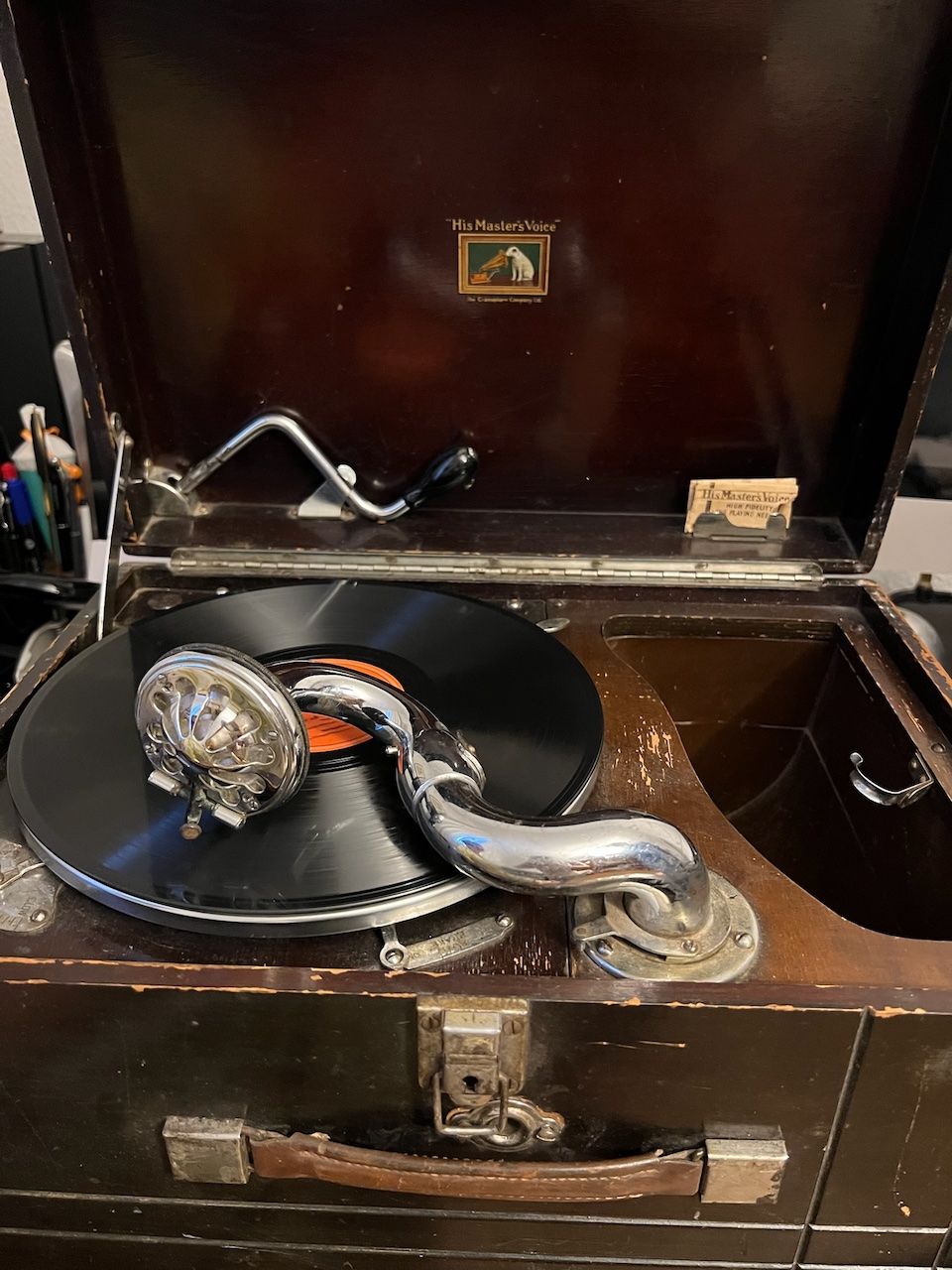 Plattenspieler: Grammophon – Gebraucht aus Bern von bie_69jd 4