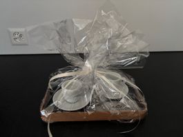 Espresso Tassen Set auf Holztablett vom Schreiner