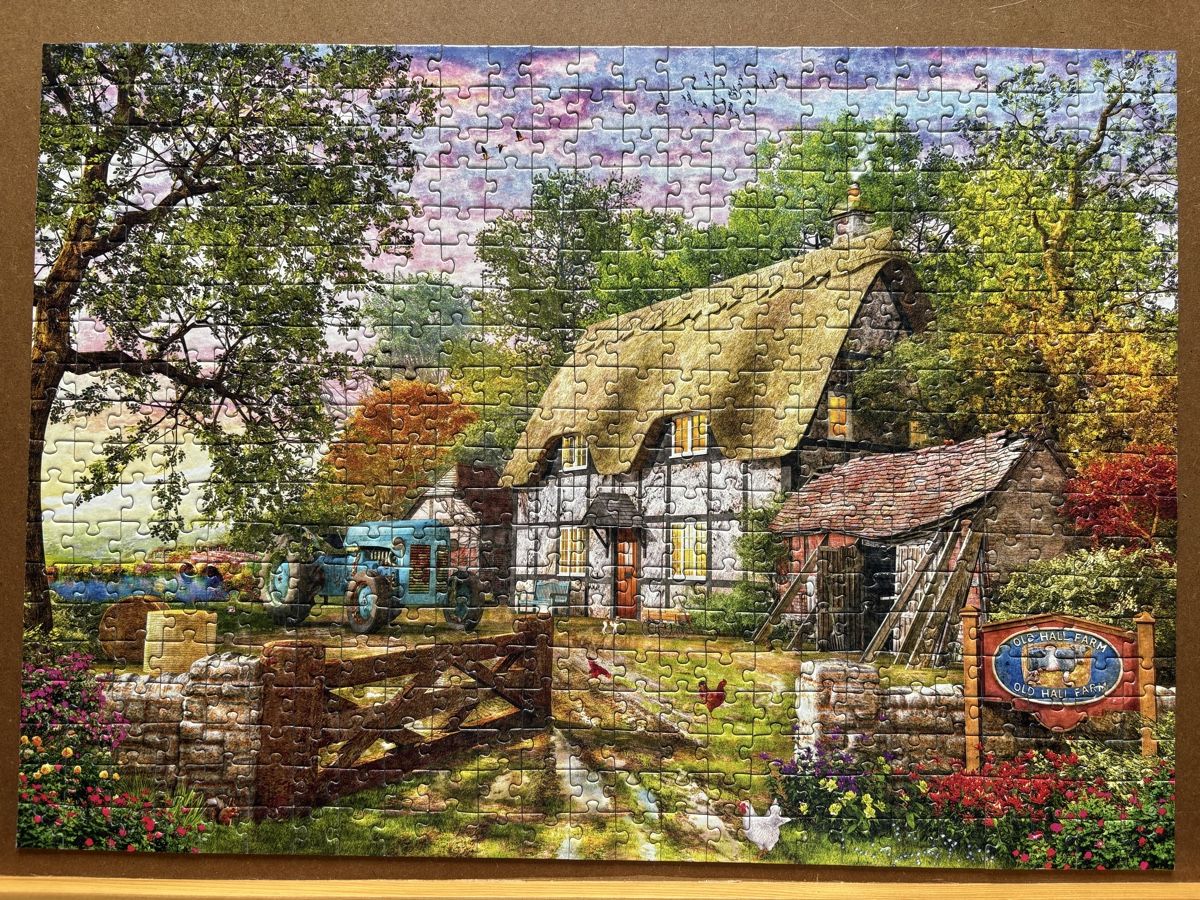 Puzzle: Puzzle 500 Teile - corner piece - komplett – Usato da Zweisimmen venduto da Domii 3