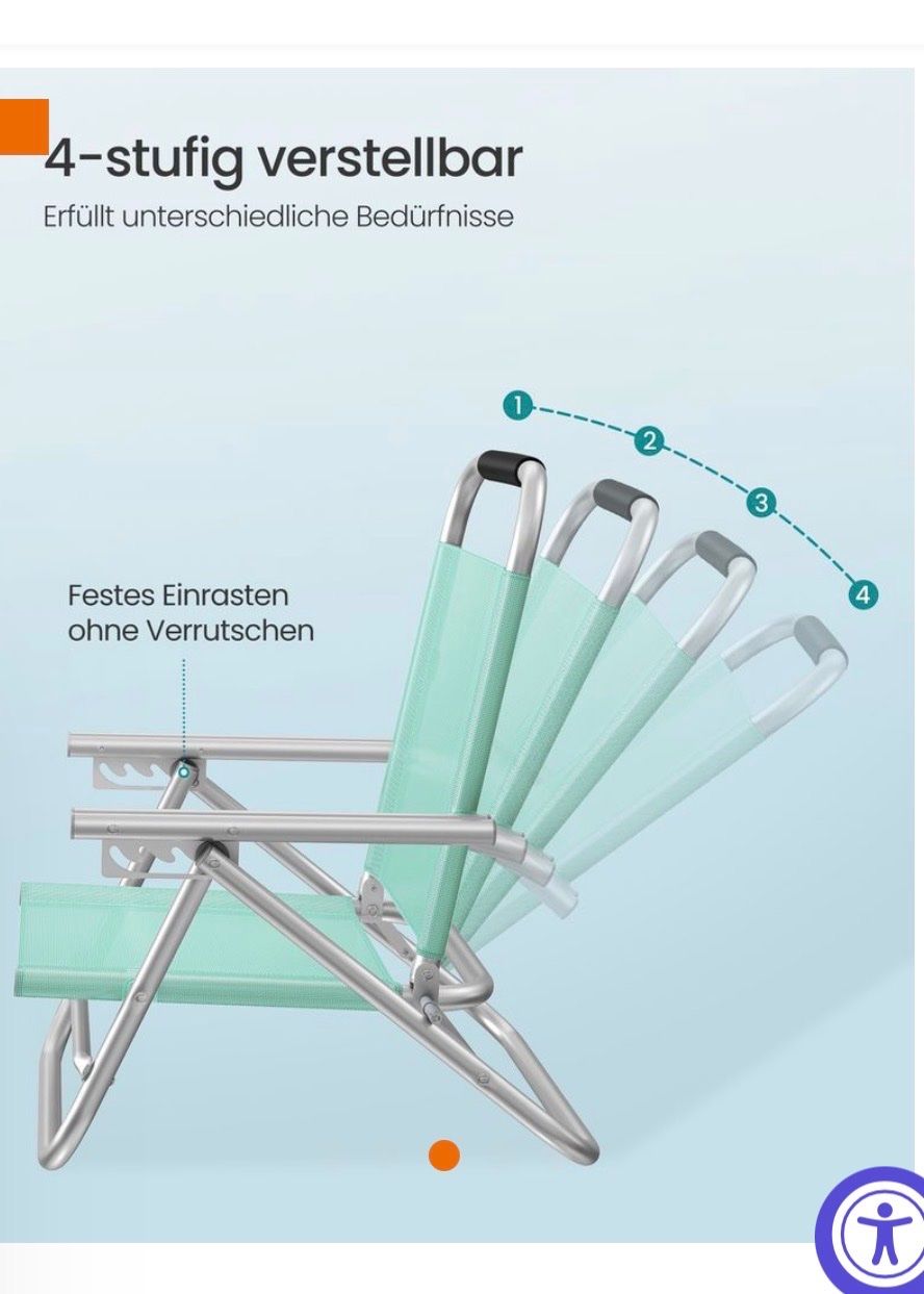 Sedie: 2 Stabile Klappstühle Neuwertig – Usato da Schaanwald FL venduto da G60_Power 1