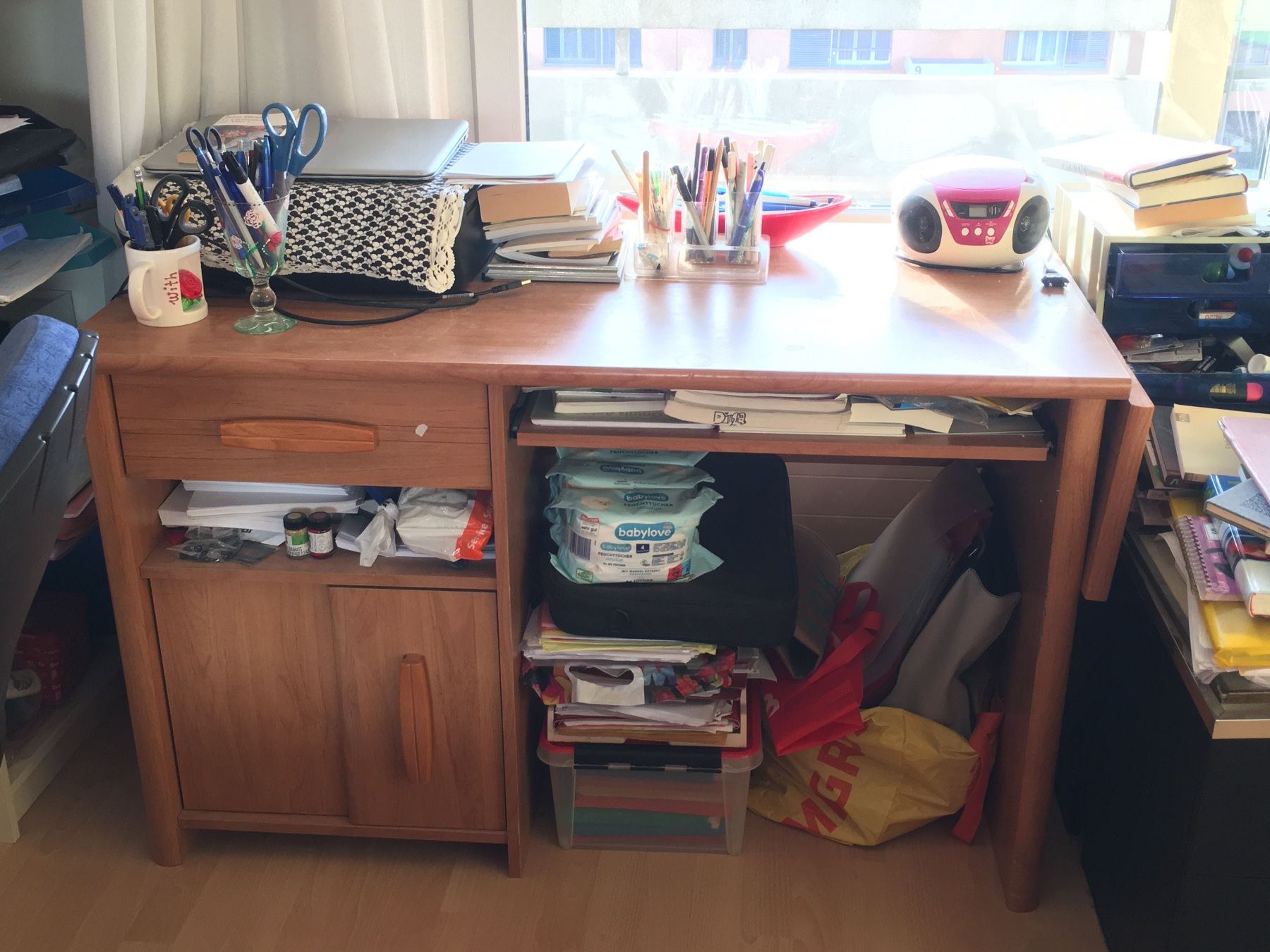 Bureaux: Bürotisch grössenverstellbar – D'occasion à Suhr par mar_6lb7