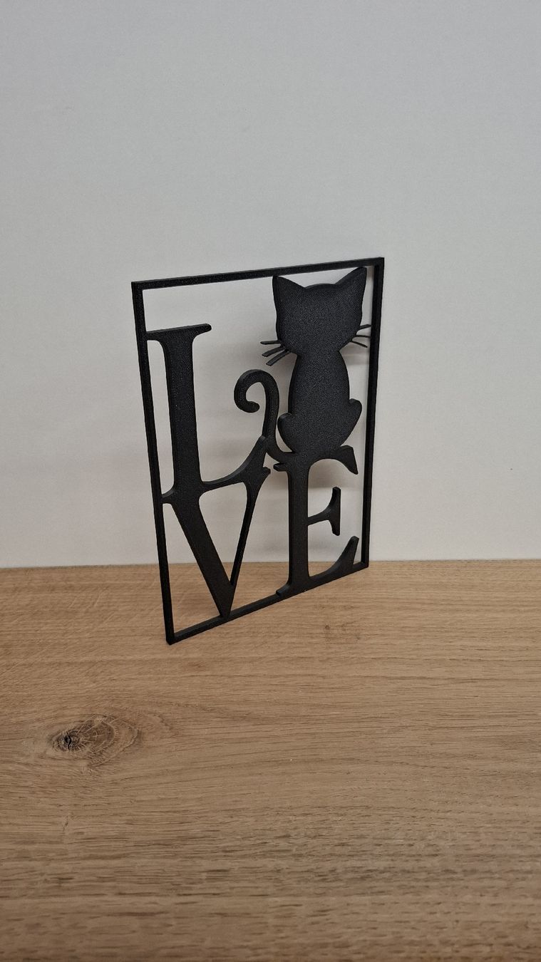 Tutte le decorazioni: Deko-Objekt Katze LOVE neu, schwarz perl – Nuovo e nell'imballaggio originale da Zug venduto da marc.attinger 3