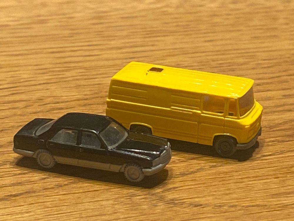 Lot 13 Autos Miniatures HO 1/87, Fleischmann, Wiking, Norev, Mercedes, Audi, BMW