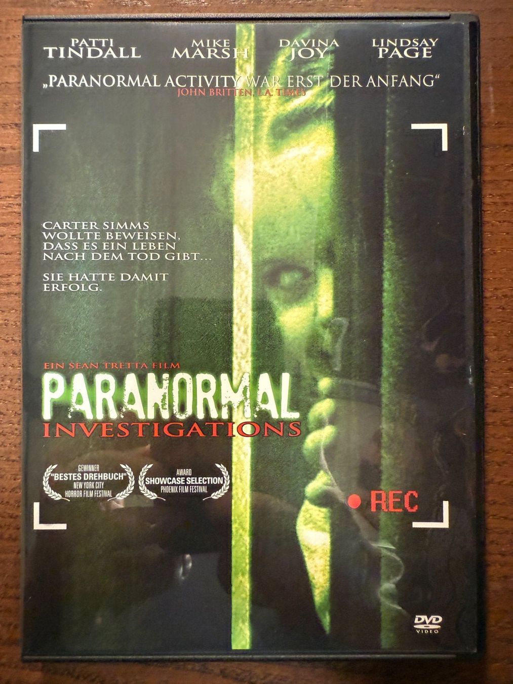 Tutti i DVDs: Paranormal Investigations (2007) – Usato da Zürich venduto da FilmFreunde