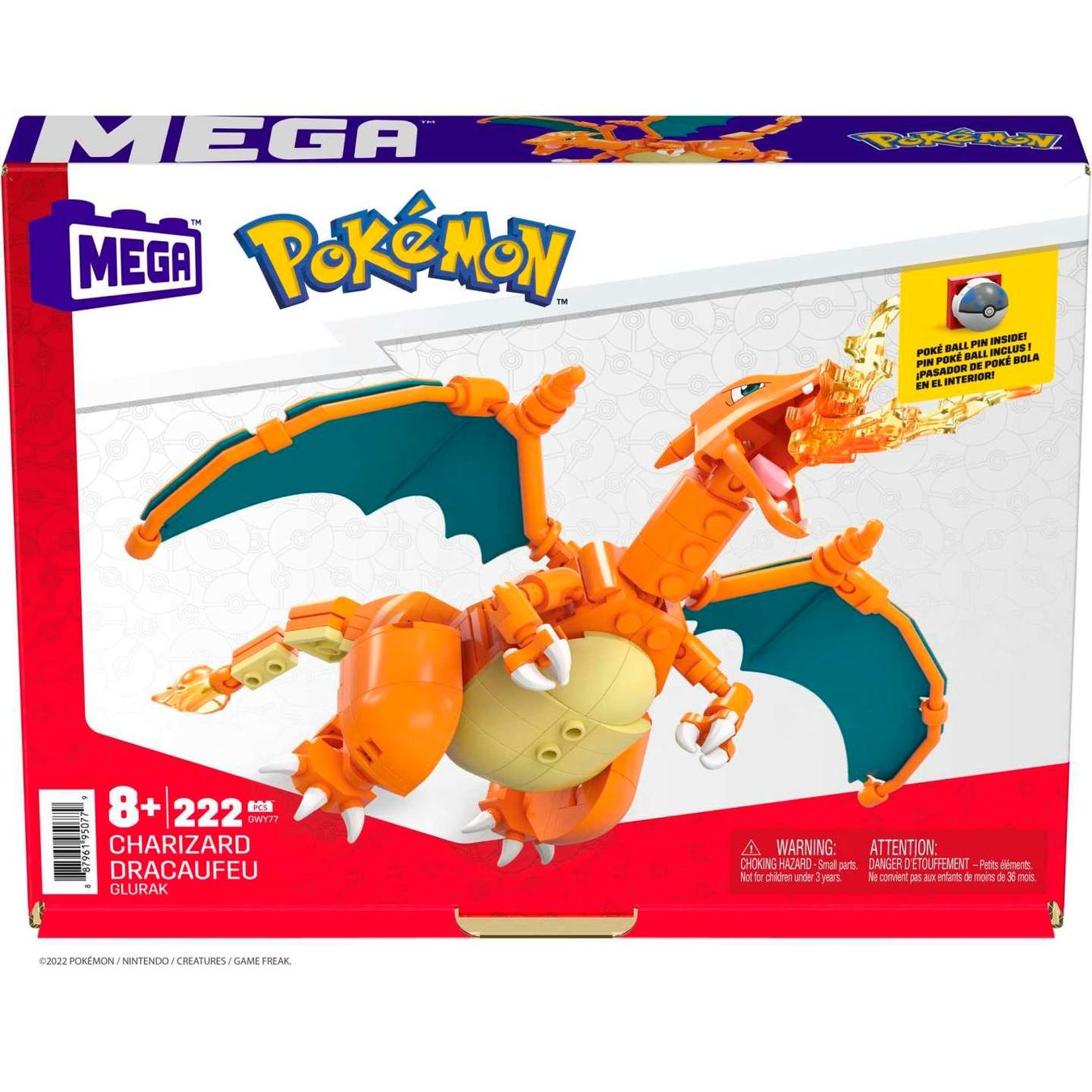 Mega Baukästen: Mega Construx Pokémon Glurak GWY77 – Neu und originalverpackt aus Basadingen von NekoBricks 5