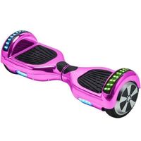 Pink Metallic Hoverboard mit LED Rädern