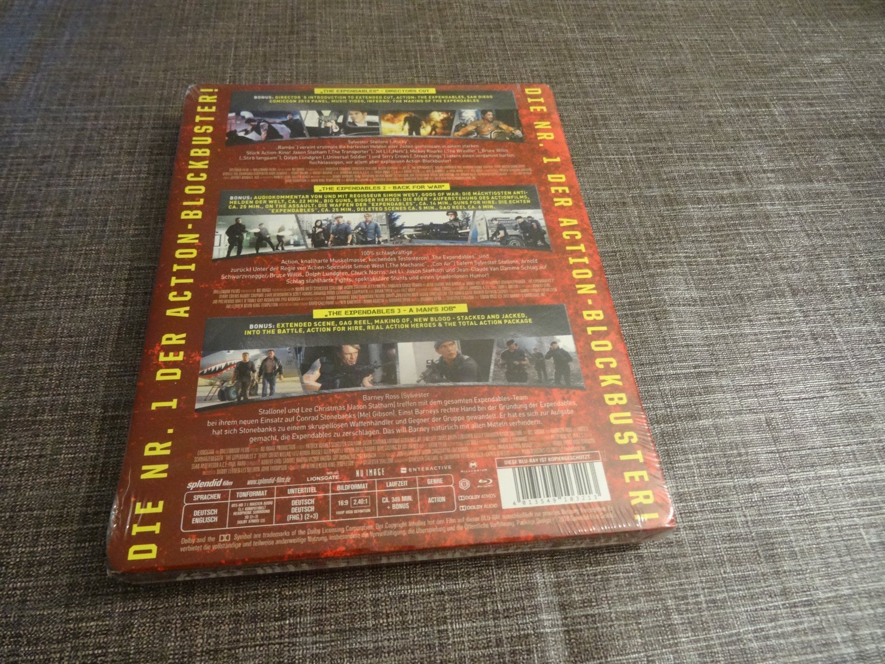 Tutti i DVDs: The Expendables - Limited 3-Disc Edition - BLU-RAY NEU – Usato da Olten venduto da Disc-Verkauf 1