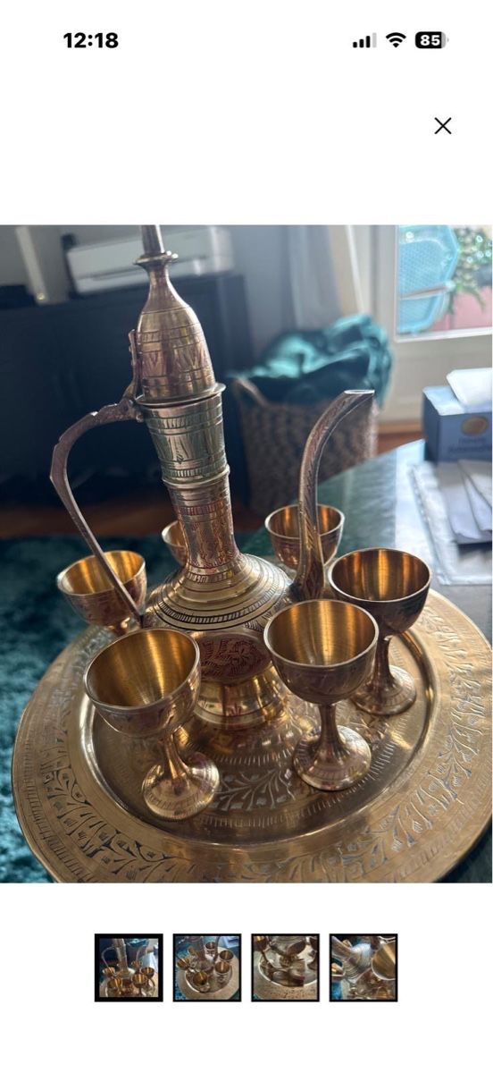 Set di piatti: Service à liqueur  vintage - 7 pièces! – Usato da Neuchâtel venduto da sta_9pcz 3